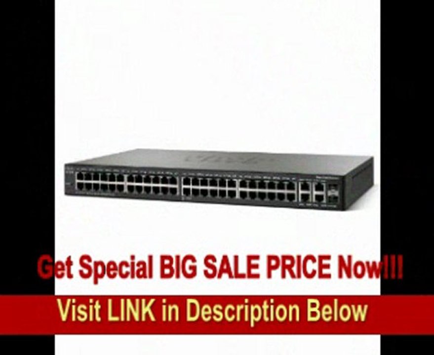 Cisco SG 300-52 (SRW2048-K9-NA) 52-Port Gigabit Managed Switch FOR SALE