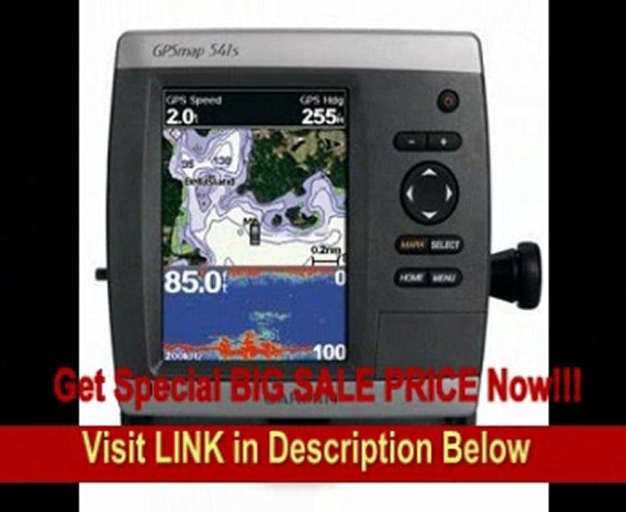 SPECIAL DISCOUNT Garmin GPSMAP 541s 5-Inch Waterproof Marine GPS and Chartplotter with Sounder