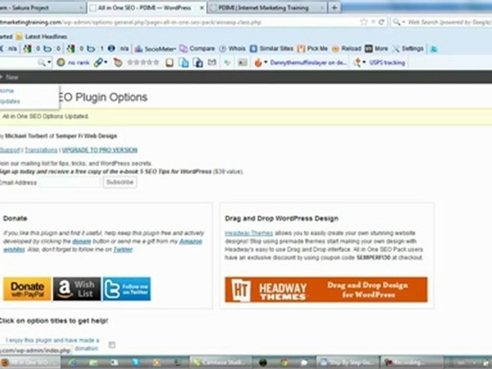 Best Wordpress Plugins For SEO Part 2 - All In One SEO Pack