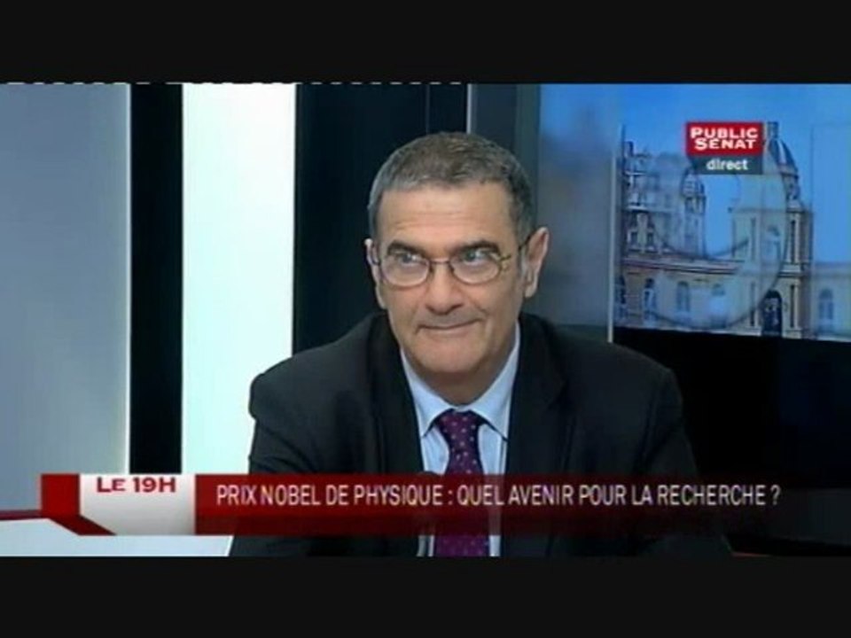 JT Public Senat Serge Haroche Melanie Thibault 16.10.12