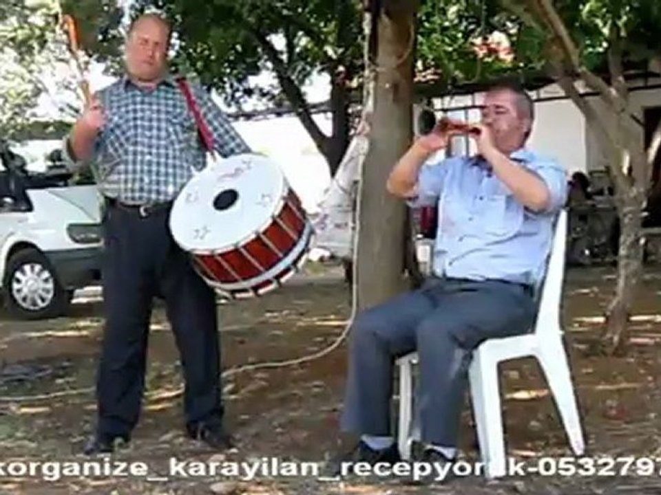 zurnada recep yörük-davulda-şeref akkuş-aygelin ve yöre uzun hava