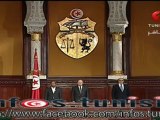 النشيد الوطني من داخل المجلس التأسيسي  23/10/2012