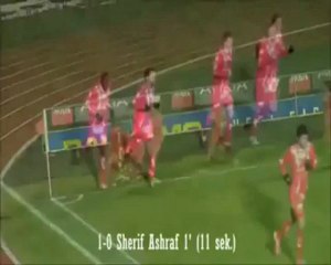 11. saniyede gelen gol