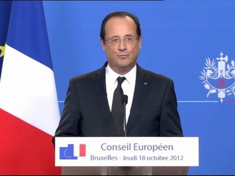 Conférence de presse du Président à l'occasion du Conseil européen à Bruxelles