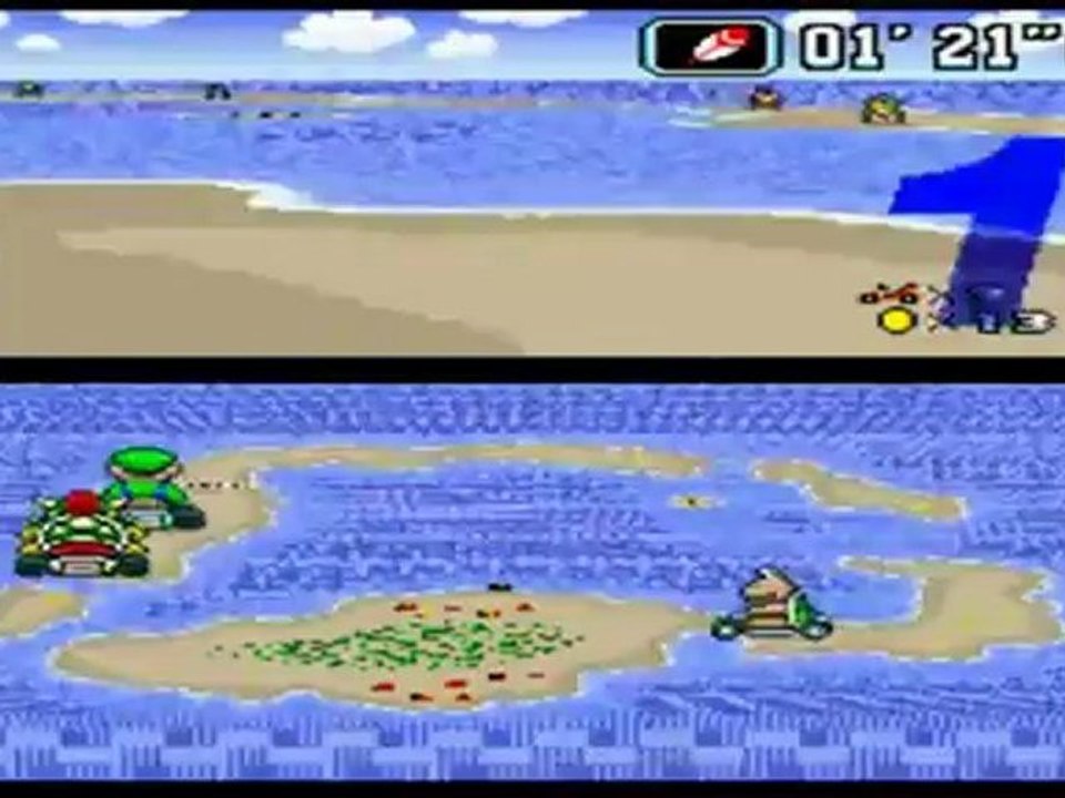 Mario Kart Episode 3 100CC Fleur et Etoile avec du mal