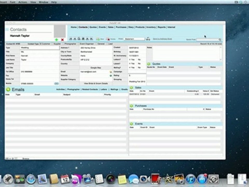 Photography Management Software |Email contacts