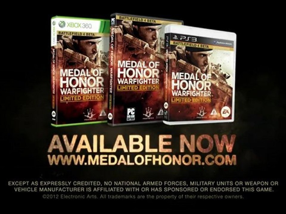 Medal of Honor Warfighter-Single Player Launch  Trailer