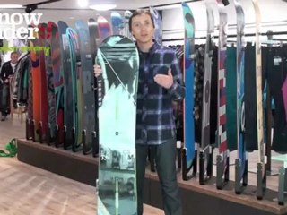 Snowleader présente la board Custom X de Burton
