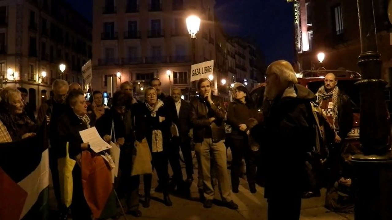 CONCENTRACION FRENTE AL MINISTERIO DE ASUNTOS EXTERIORES EN MADRID
