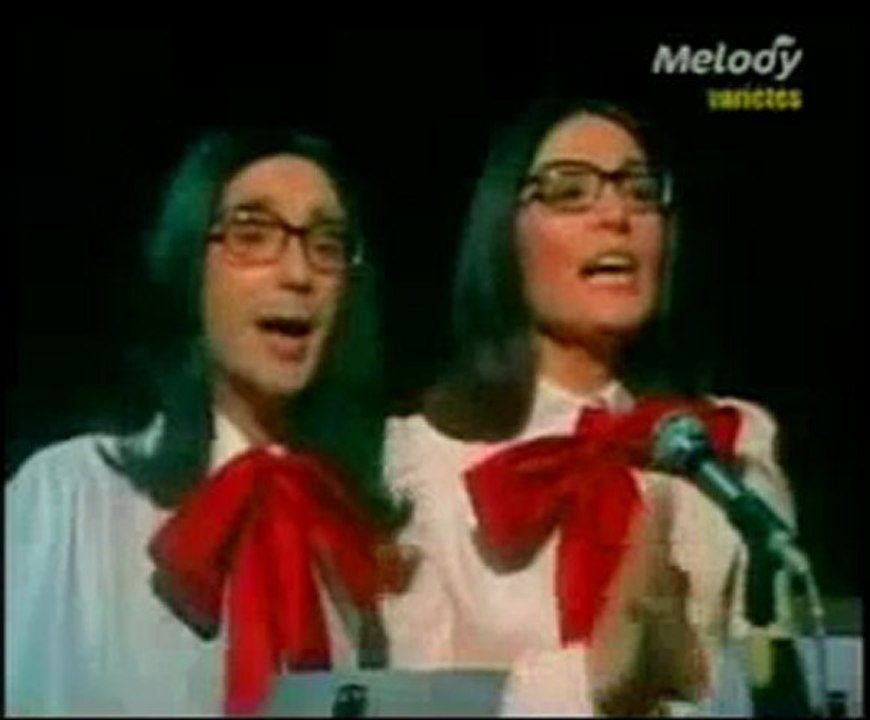 -claude Vega et nana Mouskouri- (vers 1975)