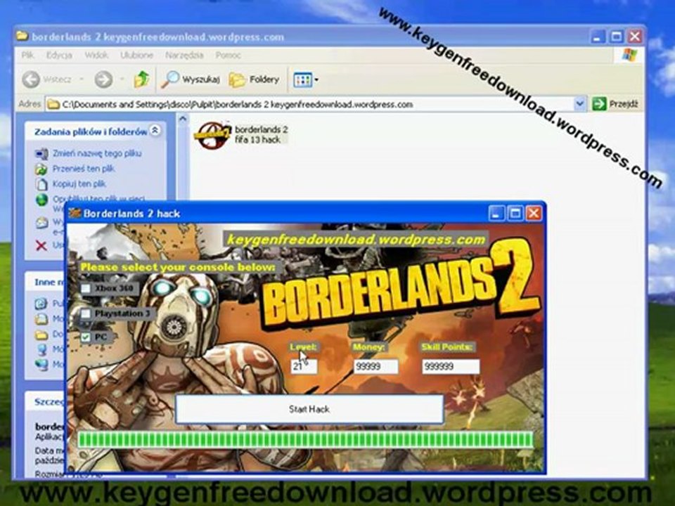 Borderlands 2 hack money, points, level. PS3 , PC, XBOX | OKTOBER 2012 | download