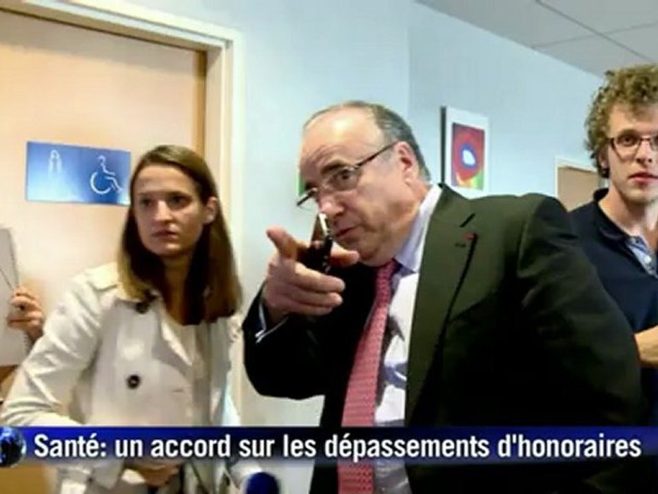 Dépassements d'honoraires: accord entre syndicats