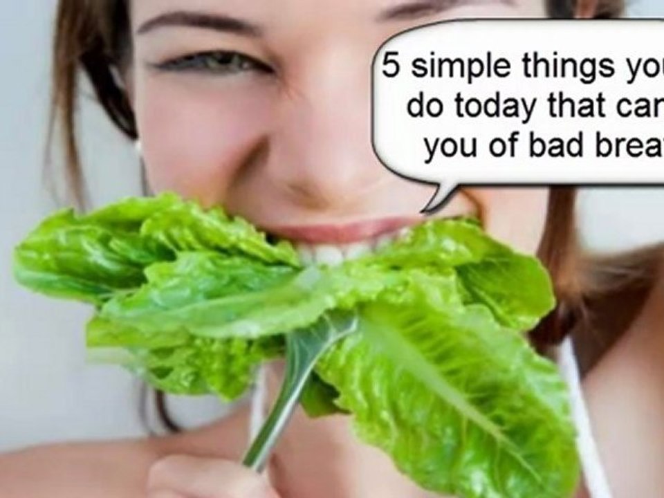 bad breath home remedies - how to eliminate bad breath