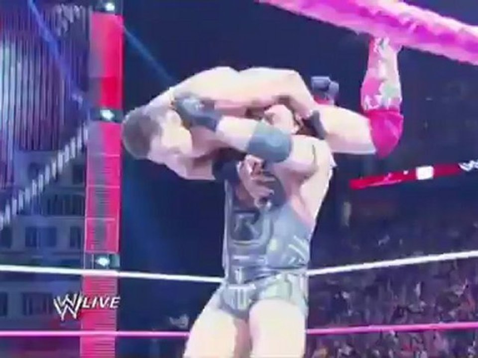 The Miz Vs. Ryback - WWE RAW 10/21/12
