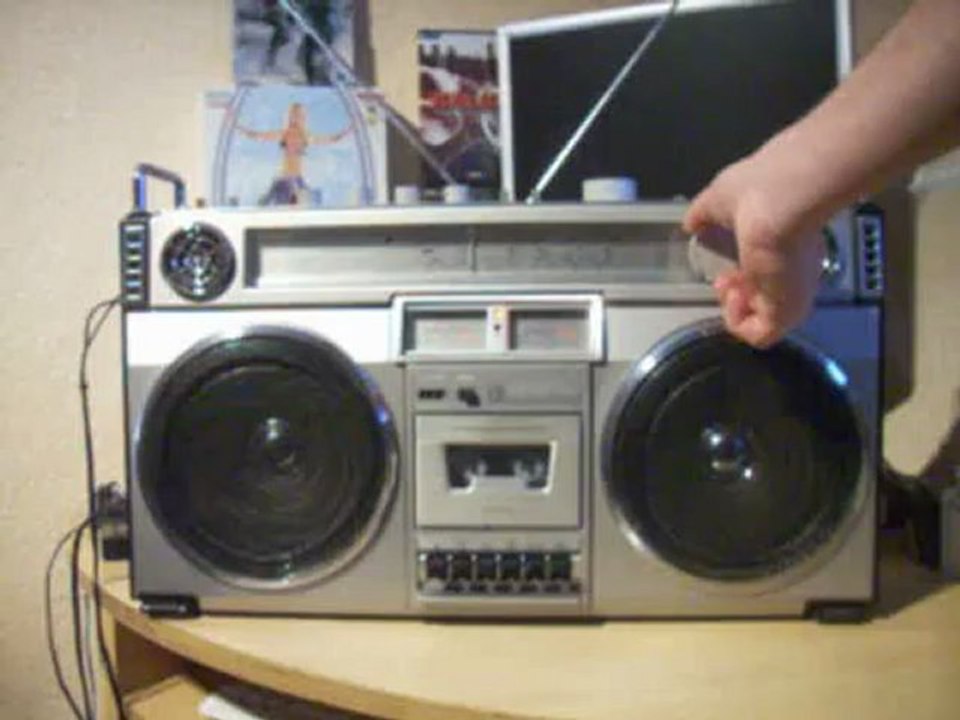 Crown CSC 850L Ghettoblaster Boombox in Mint