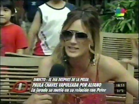 Paula en Intrusos 2 - 07 de Diciembre 2010