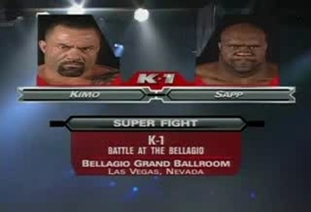 UFC- K1 Bob Sapp vs Kimo