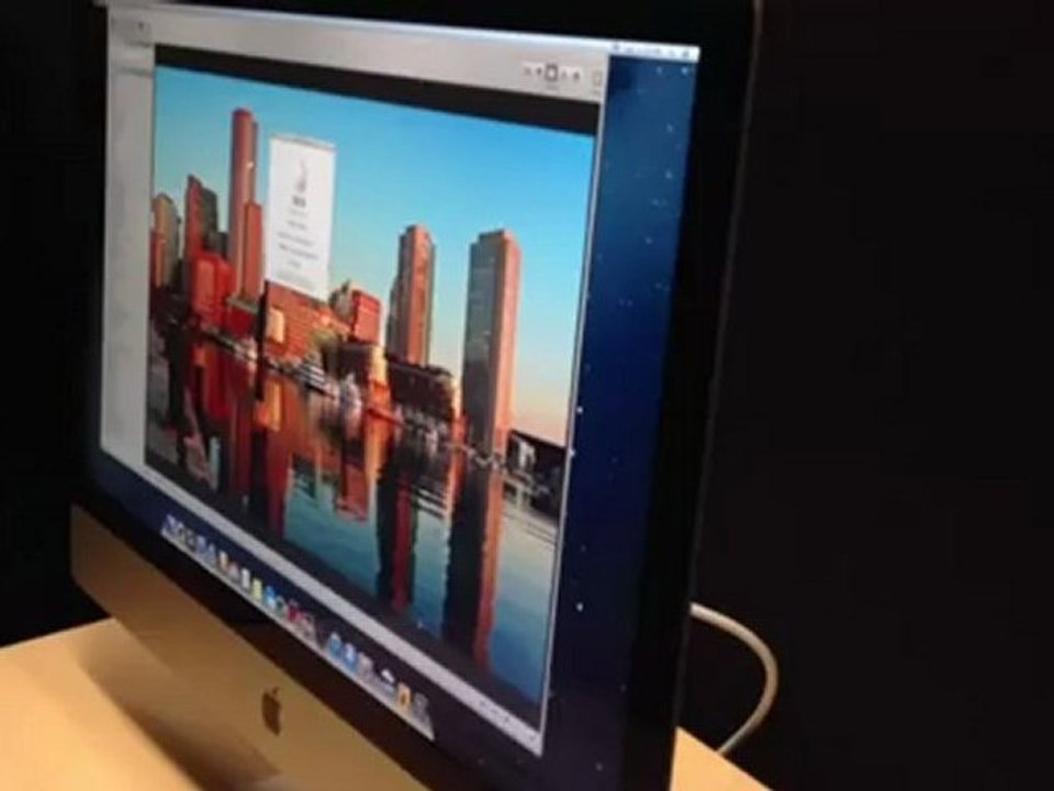 Nouvel iMac : la vidéo