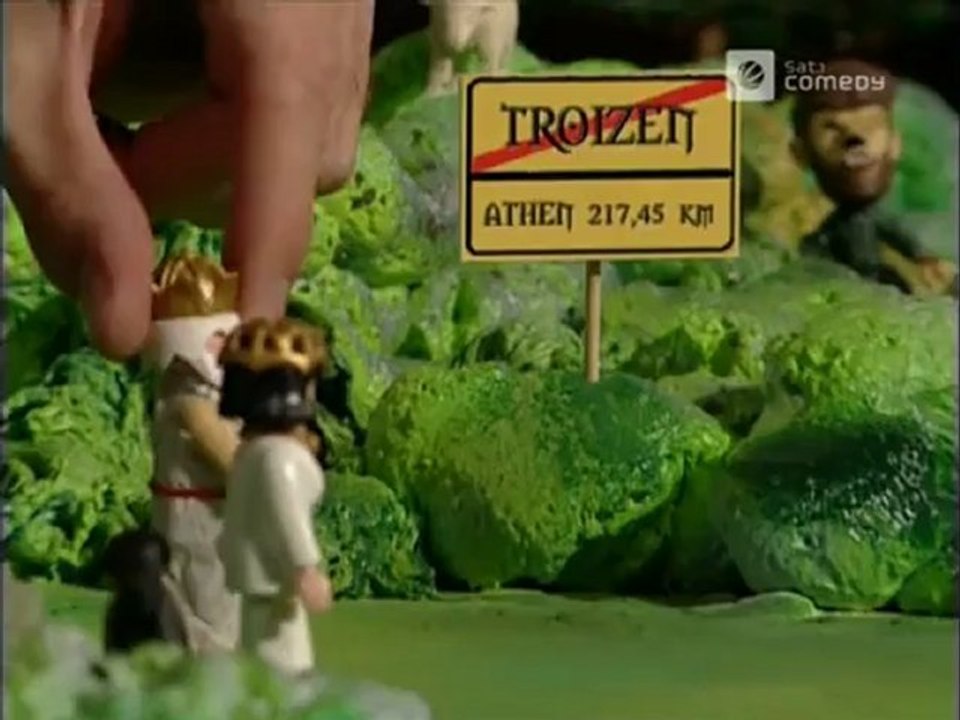 Die Harald Schmidt Show - 1011 - 2001-12-06 - Meret Becker, Schicke Bettwäsche, Die Abenteuer des Theseus