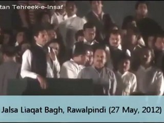 Imran Khan ... Imran Khan's Last warning before Tsunami March  (May 27, 2012)