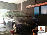 ::: o2programmation ::: Passage au banc de puissance Cartec, Seat leon 1.9 TDI 105 chx o2programmation Paca ( Marseille )