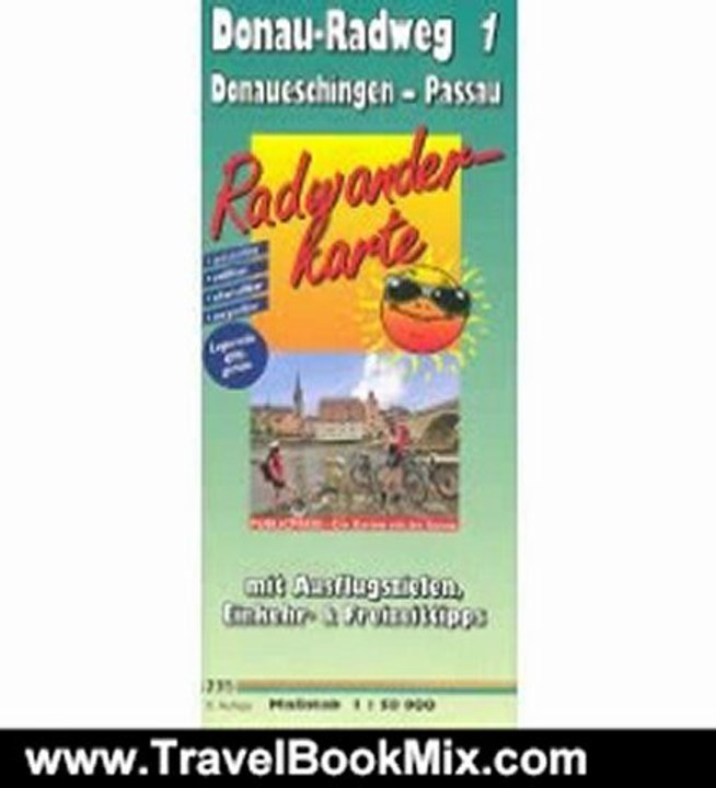 Travelling Book Review: Danube River 1 (Germany) Cycling Path 1:50,000 Map, laminated by Publicpress