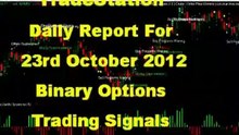Stupid in TradeStation Crude 23rd Oct
