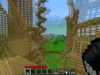 MineCraft Home Update #15 [Roller Coaster + SAVE!]