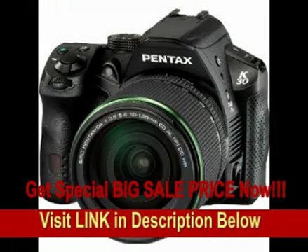 Pentax K-30 Weather-Sealed 16 MP CMOS Digital SLR with 18-135mm Lens (Black)