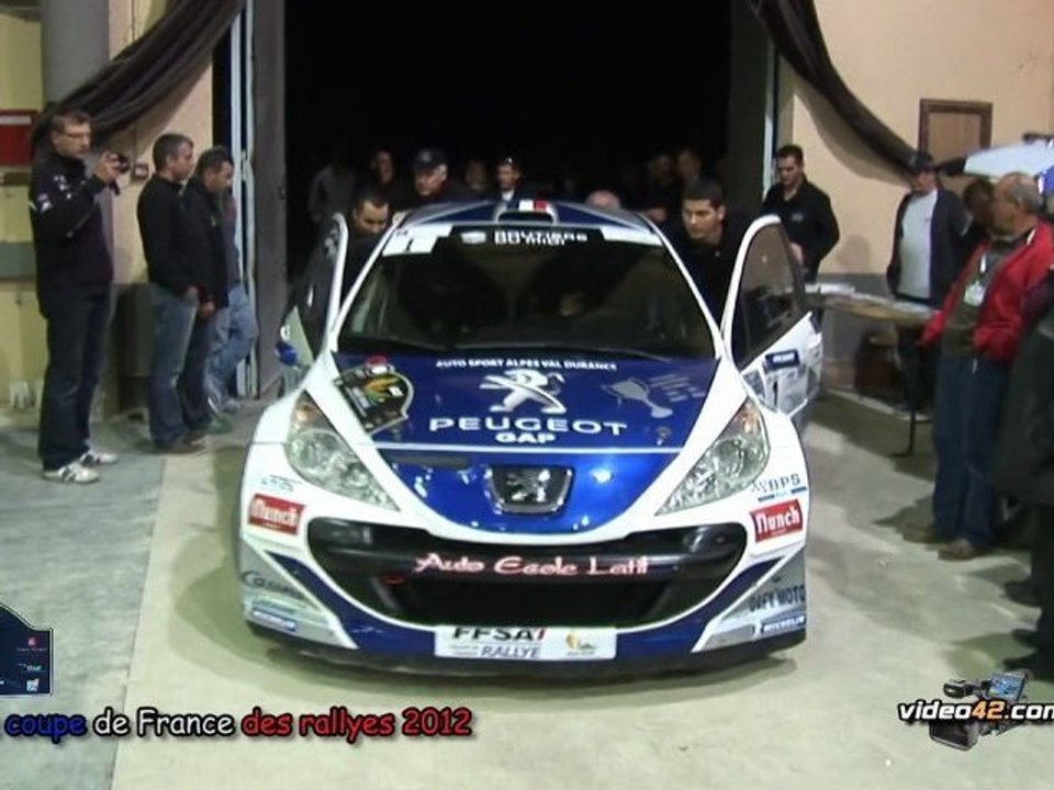 finale des rallyes 2012 HD  Gap video42 crash latil salanon loeb ogier peugeot 306 207 s2000