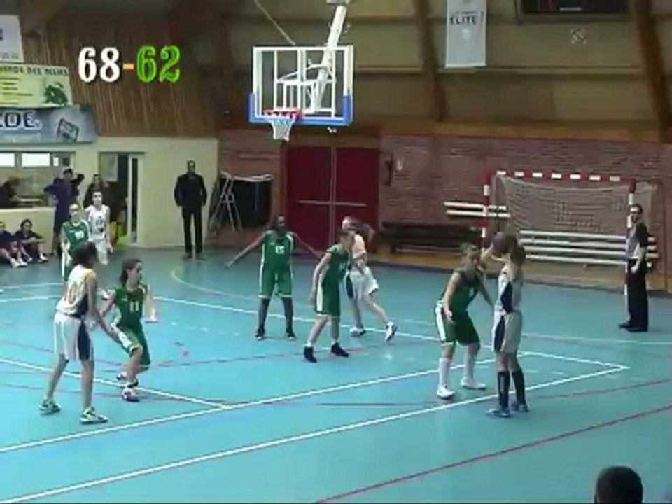 Douvres - Olivet 21 10 12 Championnat de France Basket U17 féminin