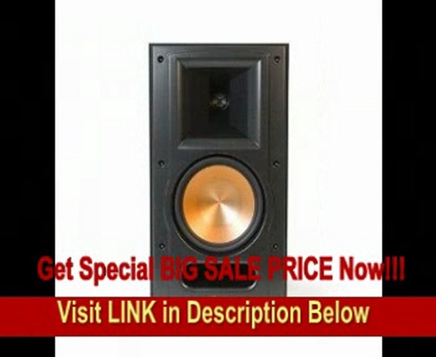 Klipsch RB-61 II Reference Series Bookshelf Loudspeakers, Black (Pair)