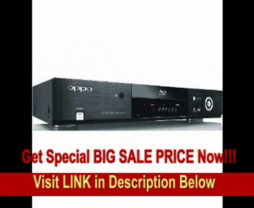 OPPO BDP-83 Blu-ray Disc Player with SACD, DVD-Audio, and VRS Technology
