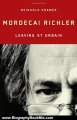 Biography Book Review: Mordecai Richler: Leaving St Urbain (Arts Insights) by Reinhold Kramer