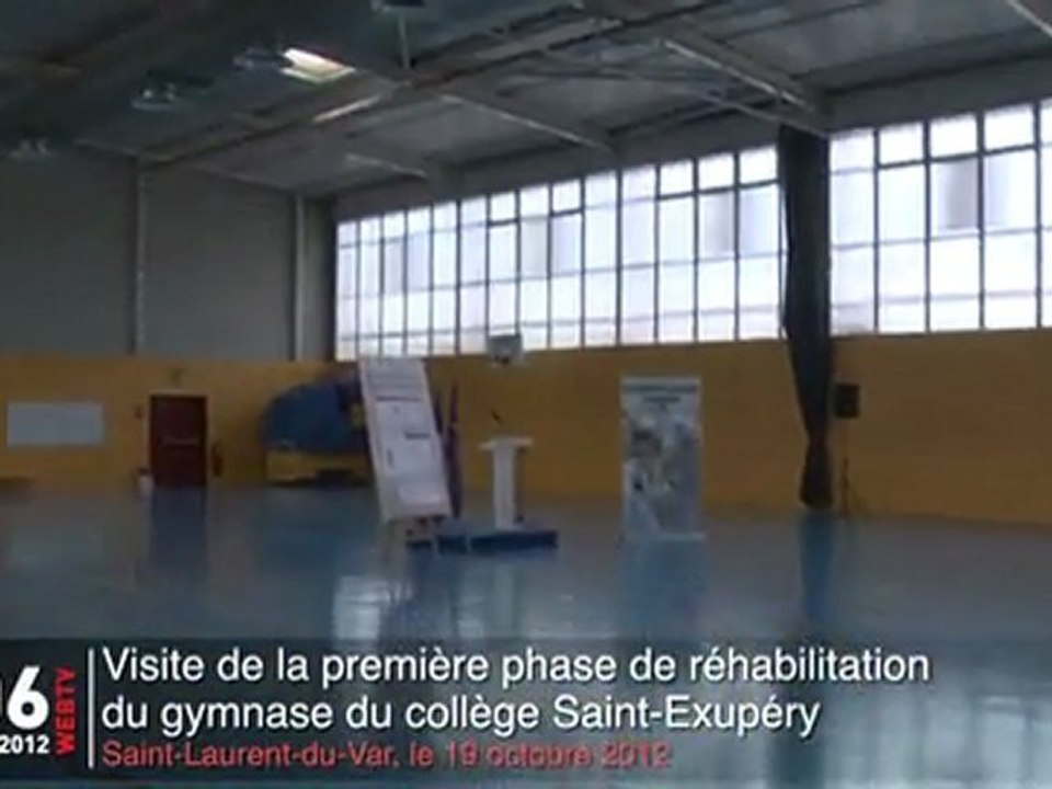Gymnase du collège Saint-Exupéry à Saint-Laurent-du-Var