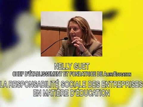 La responsabilité sociale des entreprises en matière d'éducation, Nelly GUET