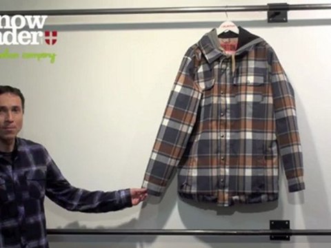 Snowleader présente la veste de snowboard Hackett de Burton