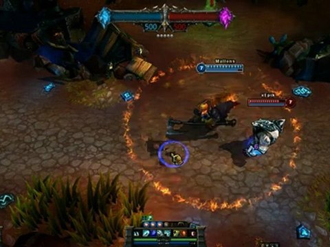 League of Legends - Hecarim sans tete - skin preview