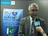 Mian Abrar Ahmad, Ex-Officio Member KCCI spoke with Exhibitors TV @ Expo Pakistan 2012