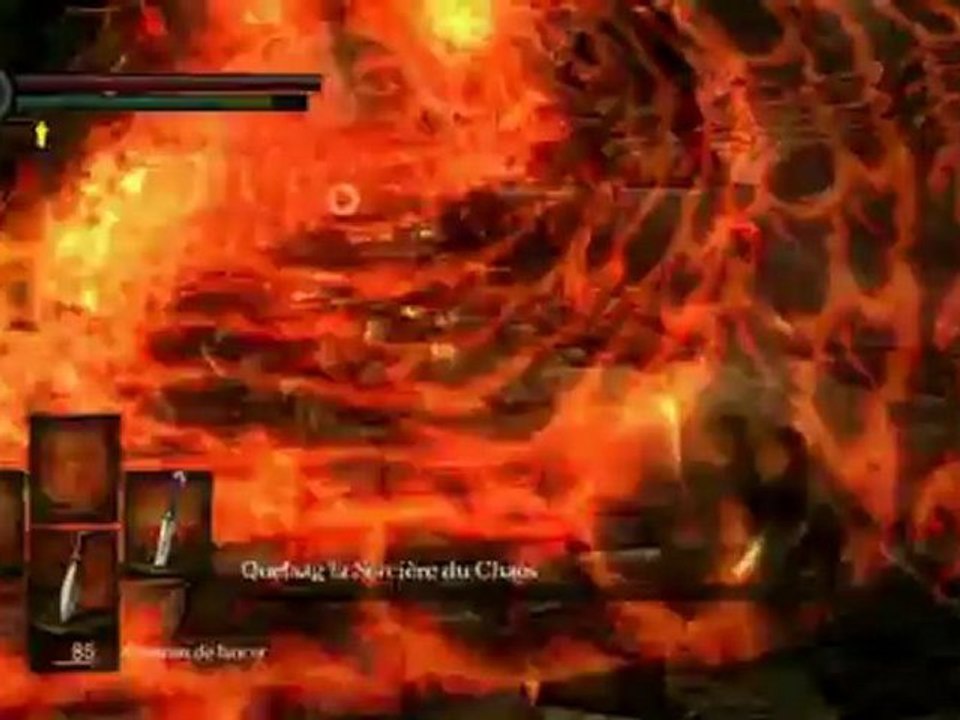 Dark Souls - Combat Boss Quelaag la sorcière du...