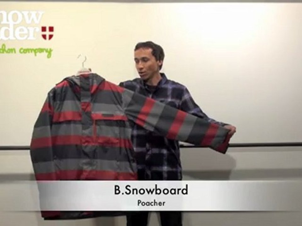 Snowleader présente la veste de snowboard Poacher de Burton
