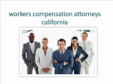 workers compensation attorneys california