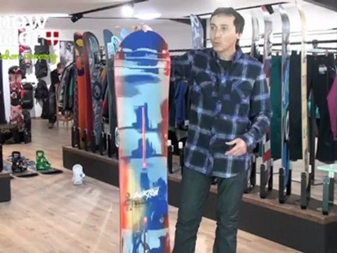 Snowleader présente la board de snowboard Process Flying de Burton