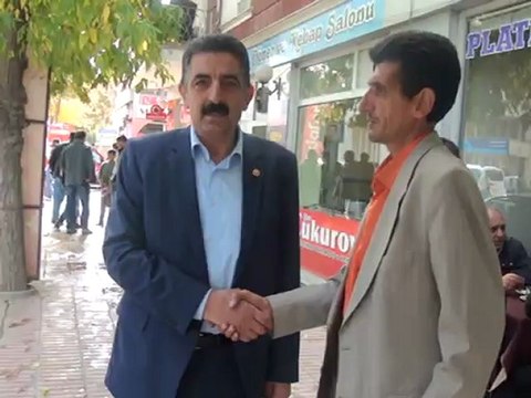 YILMAZ EFE VE MESUT GÖKÇE HALKIN KURBAN BAYRAMINI KUTLUYOR