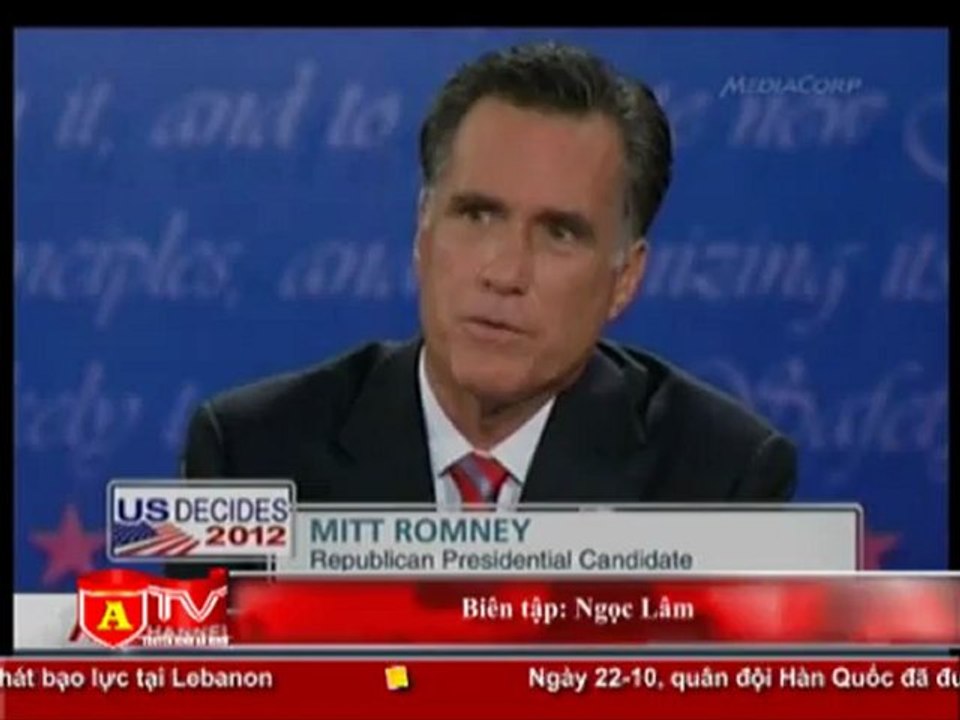 ANTÐ - 2 ứng cử viên tổng thống Mỹ chạy đua trong buổi tranh luận cuối cùng