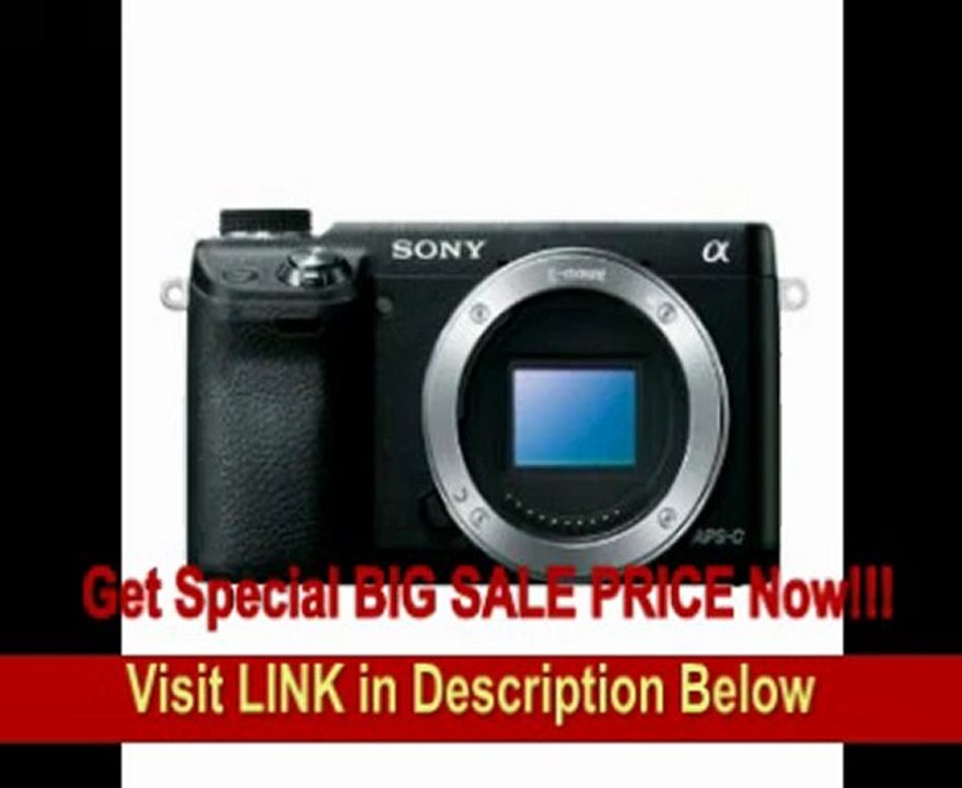Sony NEX-6/B 16.1 MP Compact Interchangeable Lens Digital Camera with 3-Inch LED - Body Only (Black)