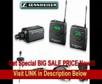 Sennheiser EW 100-ENG G2 Wireless Lavalier Microphone System, with BodyPack Transmitter,Plug-on Transmitter, Camera Receiver Included