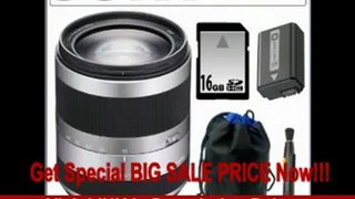 Sony Alpha SEL18200 E-mount 18-200mm F3.5-6.3 OSS Lens for NEX Cameras + Accessory Kit