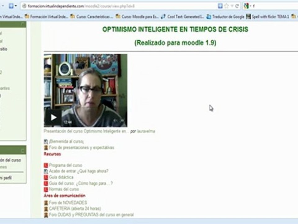 Como entrar al curso