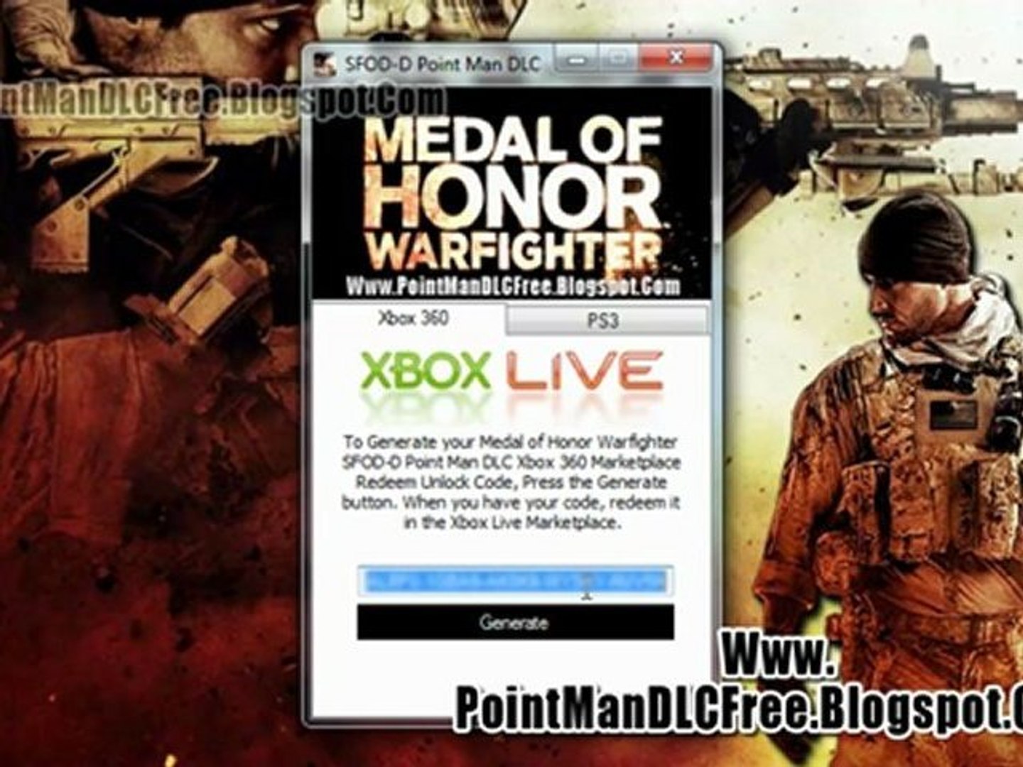 Medal of Honor Warfighter SFOD-D Point Man DLC - Xbox 360 - PS3 - video  Dailymotion